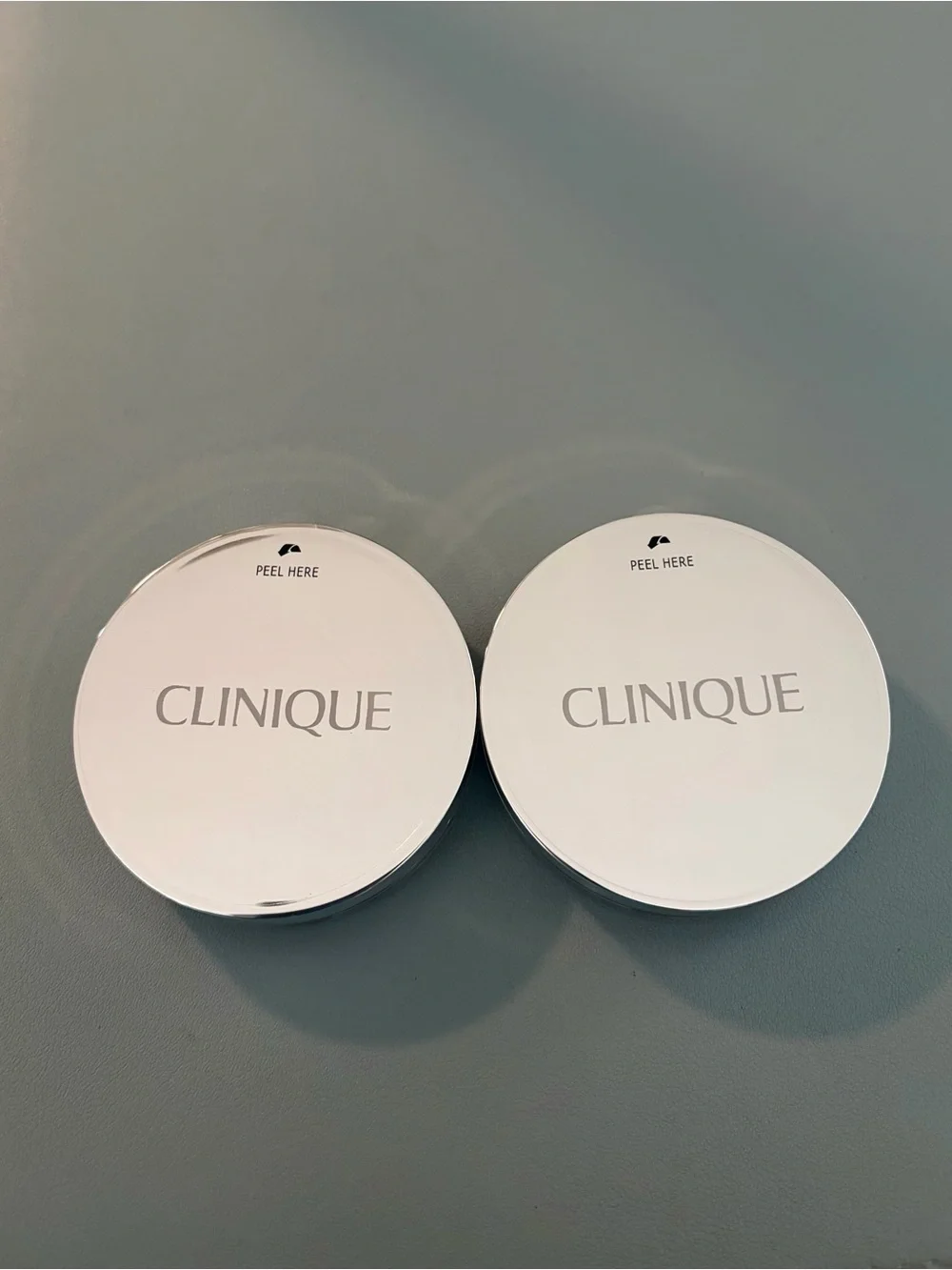 Clinique Stay-Matte Sheer Pressed Powder Oil Free 01 Stay Buff (VF) Lot of 2